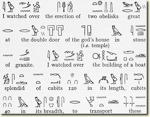 Egyptian Hieroglyphs Hieroglyphs